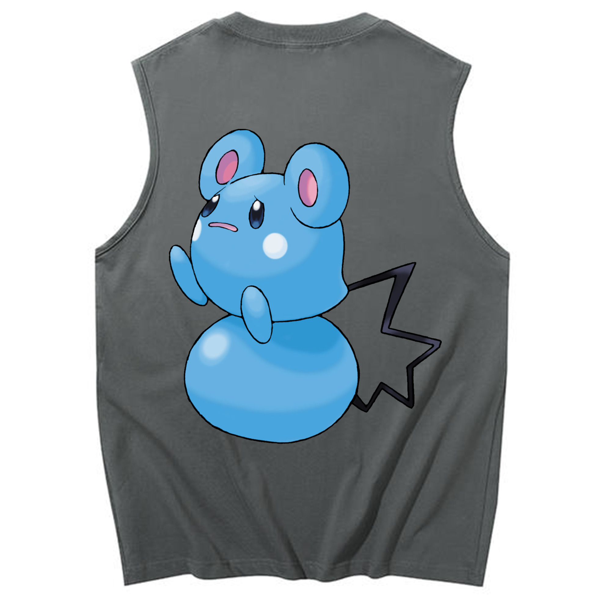（画像用） ポケットモンスター Pokémon コットン100％タンクトップ（背面プリント）